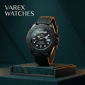 REWARD Original Yacht Master Gents Watch with Day Date Display and Silicon Strap