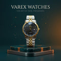 FITRON Original Gents Quartz Watch with Stainless Steel Bracelet and Japan Quartz Movement