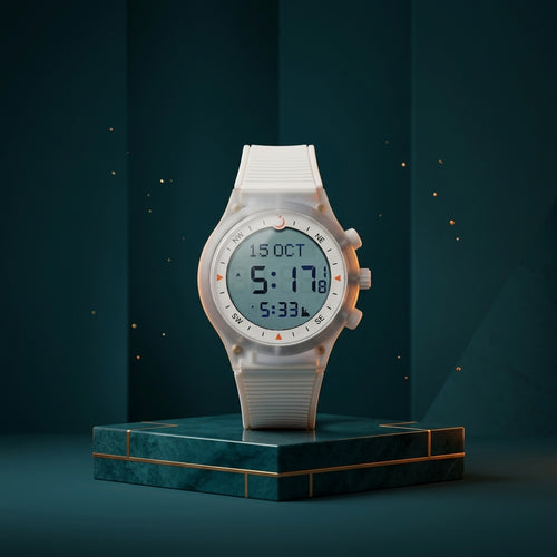 Al Fajr Waterproof Prayer Watch with Original Box